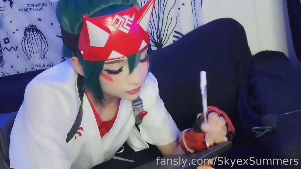 CosplaySkyexSummers露脸守望先锋雾子- www.jdav.vip